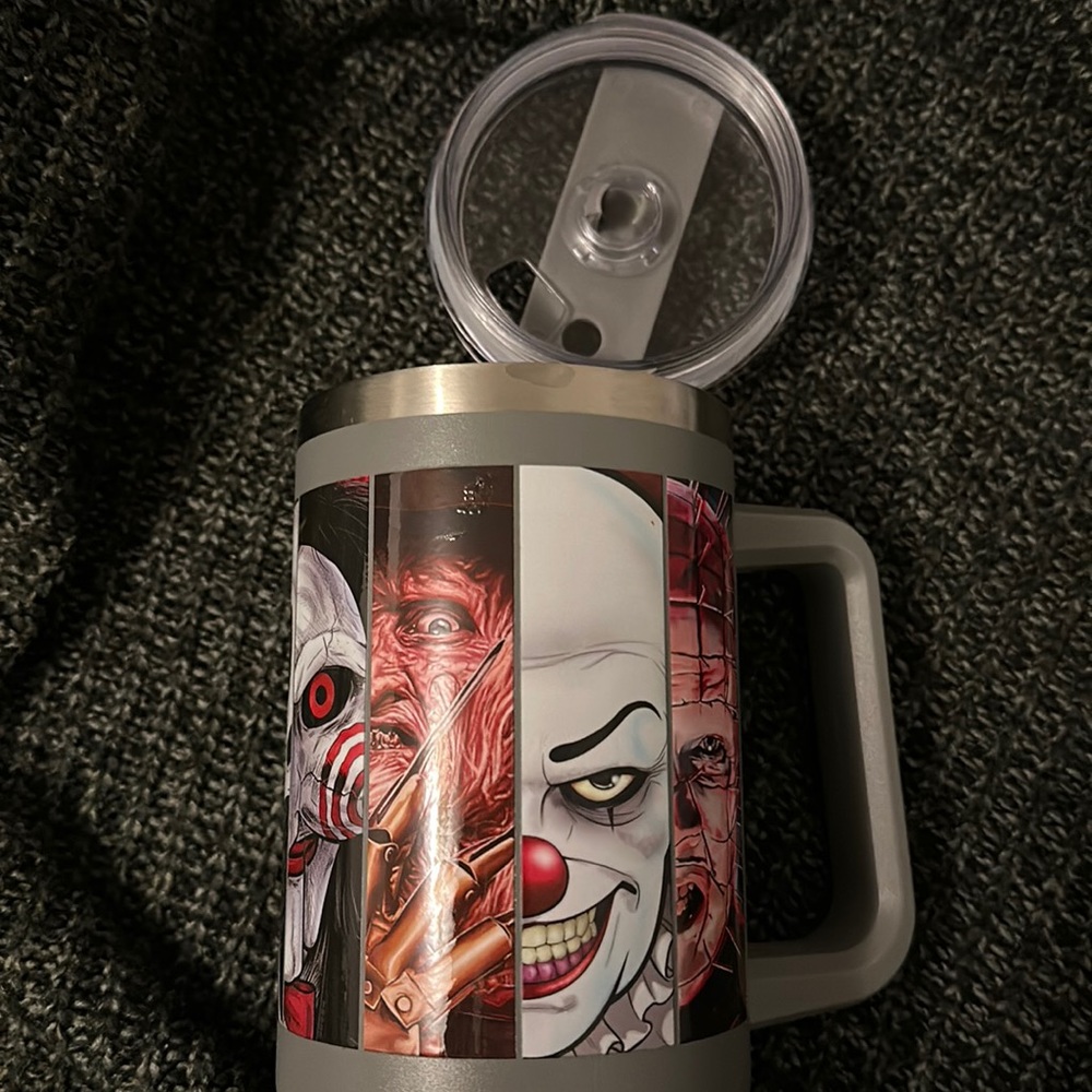 Large spooky tumbler